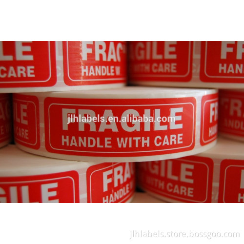 FRAGILE Sticker Handle With Care Shipping Labels-Self-Adhesive stickers (500 (1" x 3"))